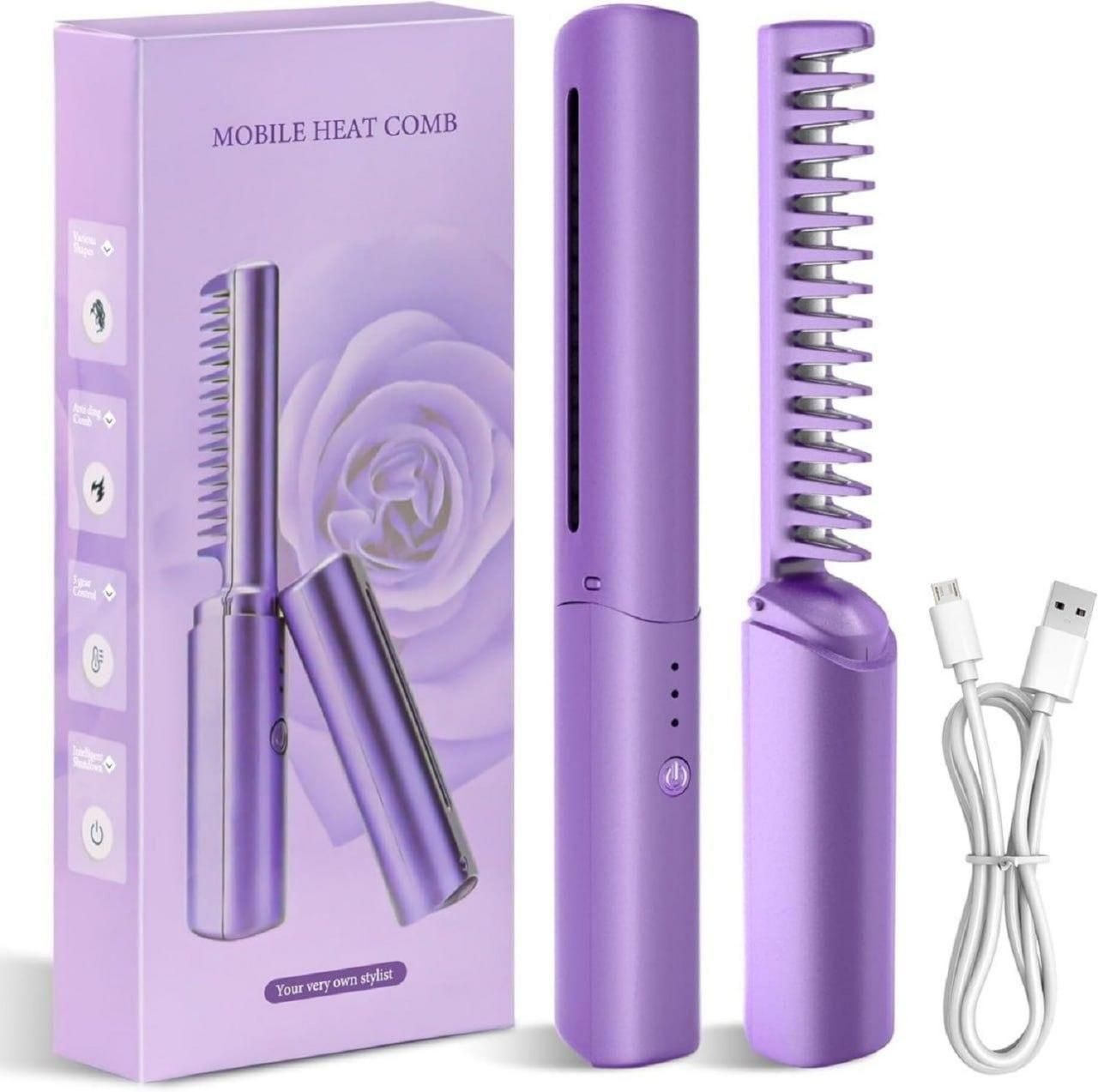 Buy Mini Portable Hair Straightener Cordless Rechargeable in India