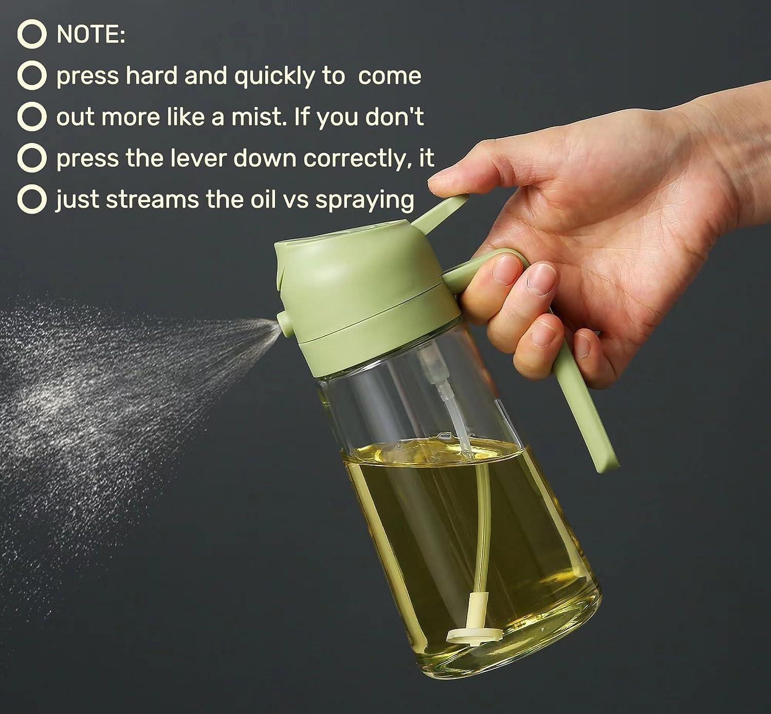 Buy 500 ML Portable Sprayer Oil Dispenser Bottle for Kitchen