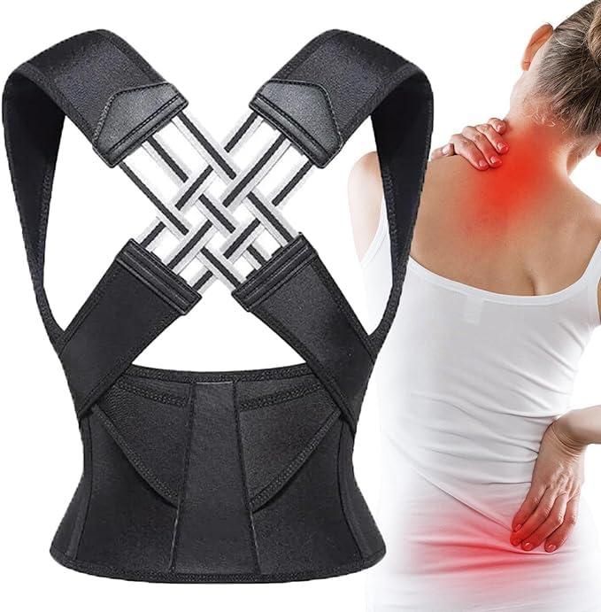 Buy Adjustable Back Posture Corrector Slouching Relieve Pain Belt