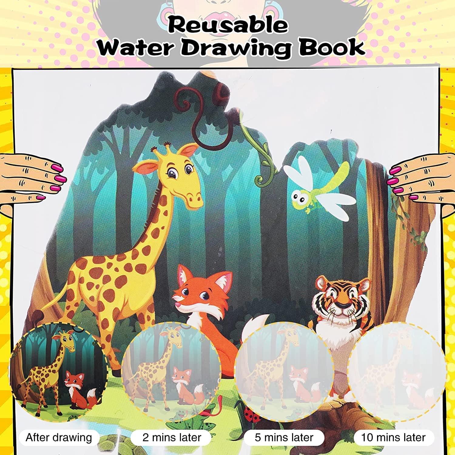 Best Reusable Magic Water Quick Dry Book