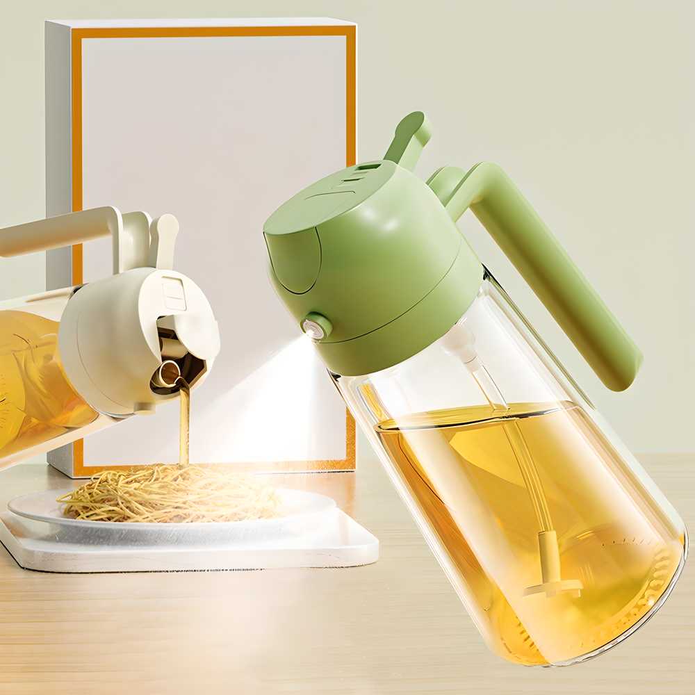 Buy 500 ML Portable Sprayer Oil Dispenser Bottle for Kitchen