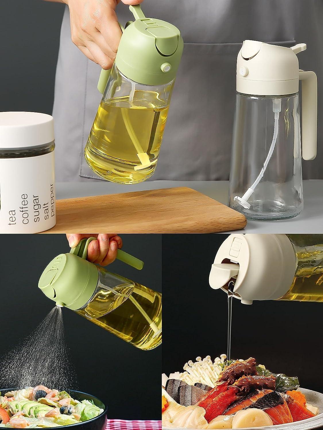 Buy 500 ML Portable Sprayer Oil Dispenser Bottle for Kitchen