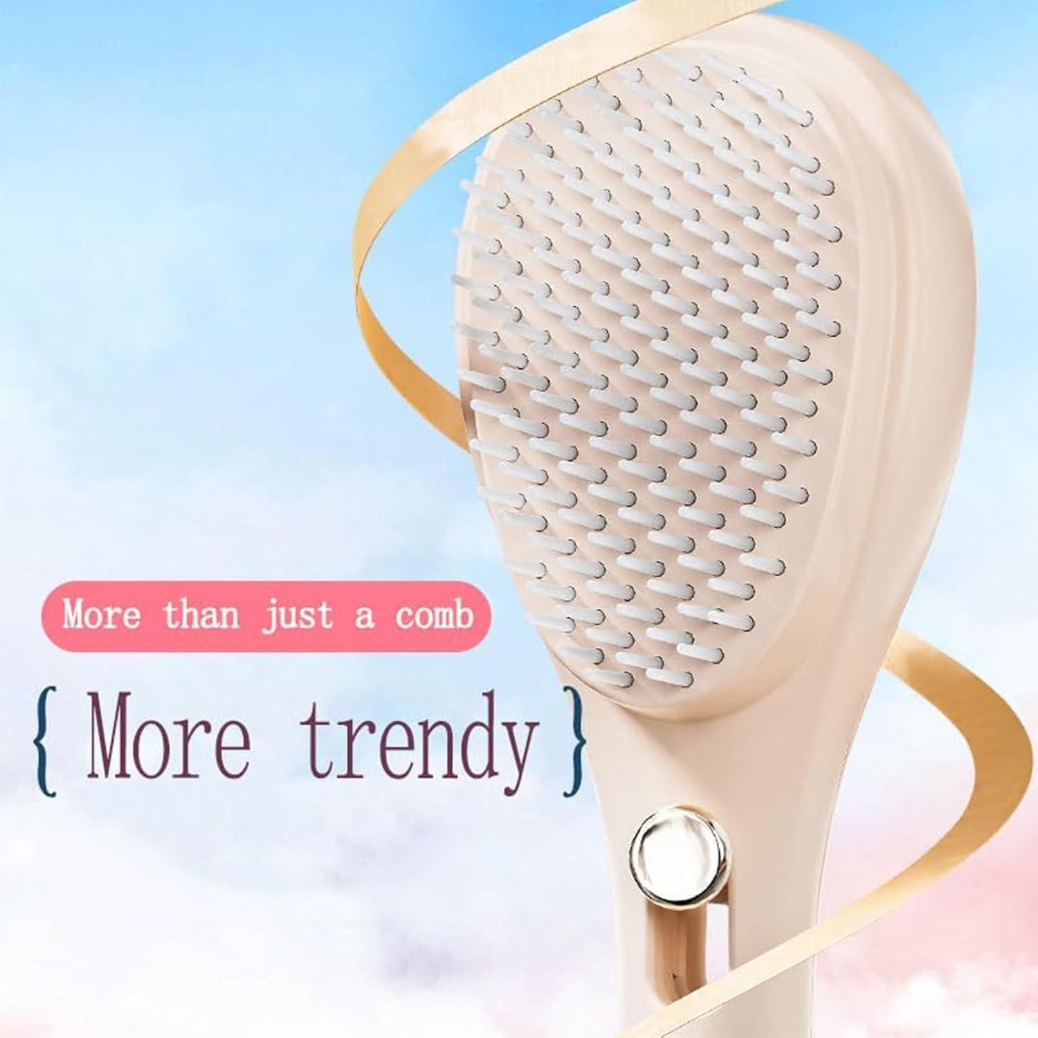 Best Scalp Massage Comb with Retractable Bristle