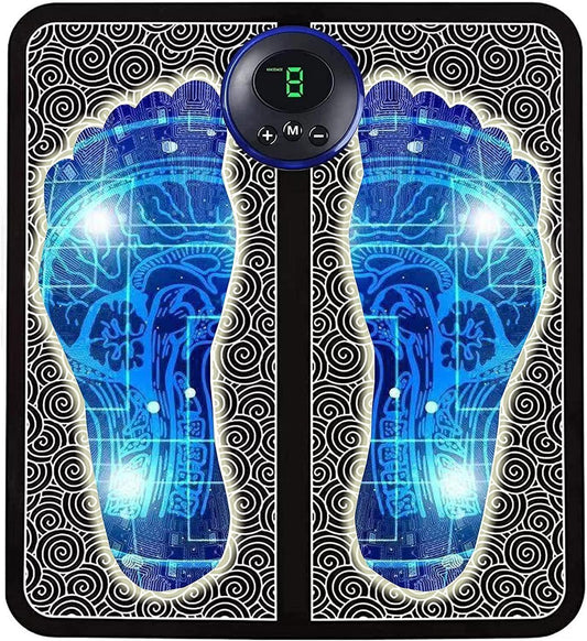 Best Vibrating Bubble Electric Ems Foot Massager Pad