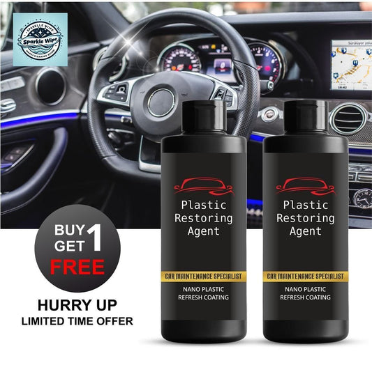 Buy Nano Plastic Revitalizing Coating Agent for Car 100 ML Pack of 2