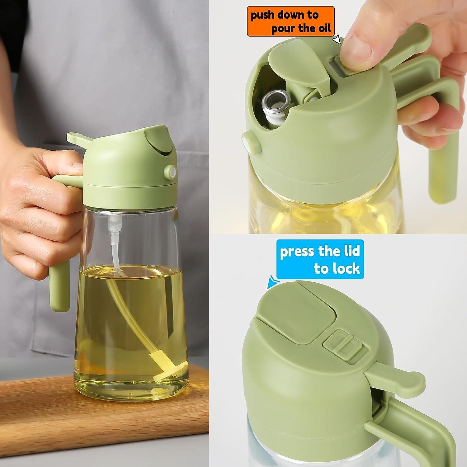 Buy 500 ML Portable Sprayer Oil Dispenser Bottle for Kitchen