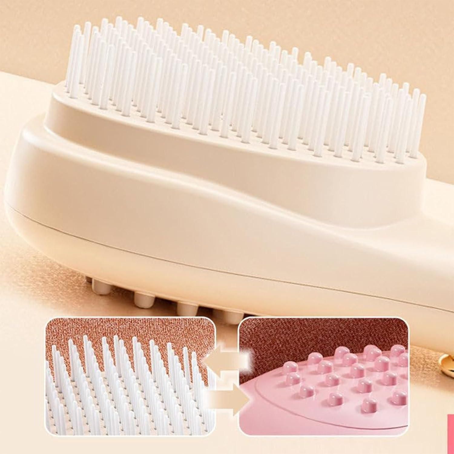 Best Scalp Massage Comb with Retractable Bristle