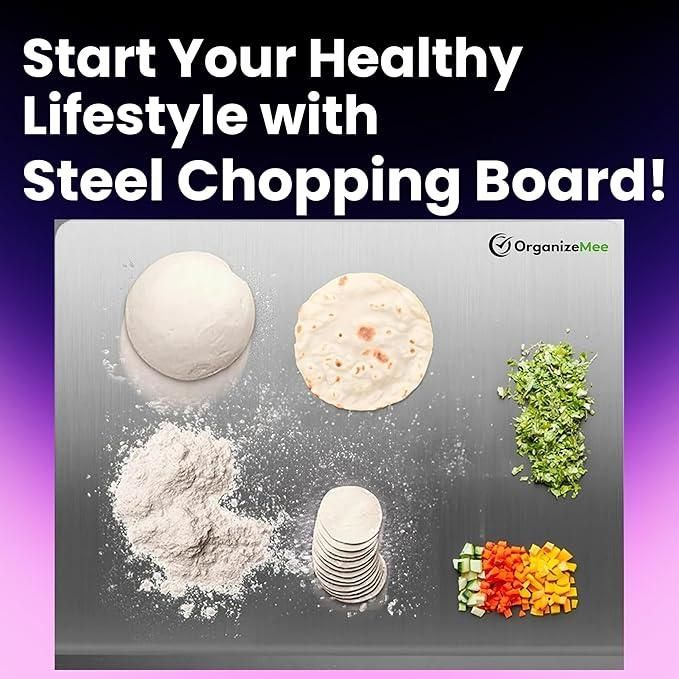 Buy Stainless Steel Chopping Board (35x31cm)