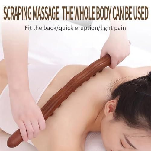 Buy Wooden Massage Roller Stick for Back in India