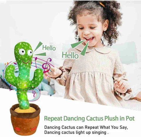 Buy LED Musical Dancing & Mimicry Cactus Toy